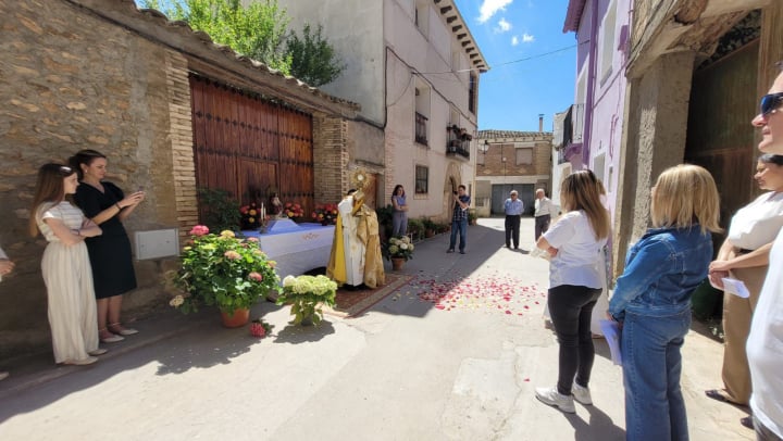 Corpus Christi en Laluenga