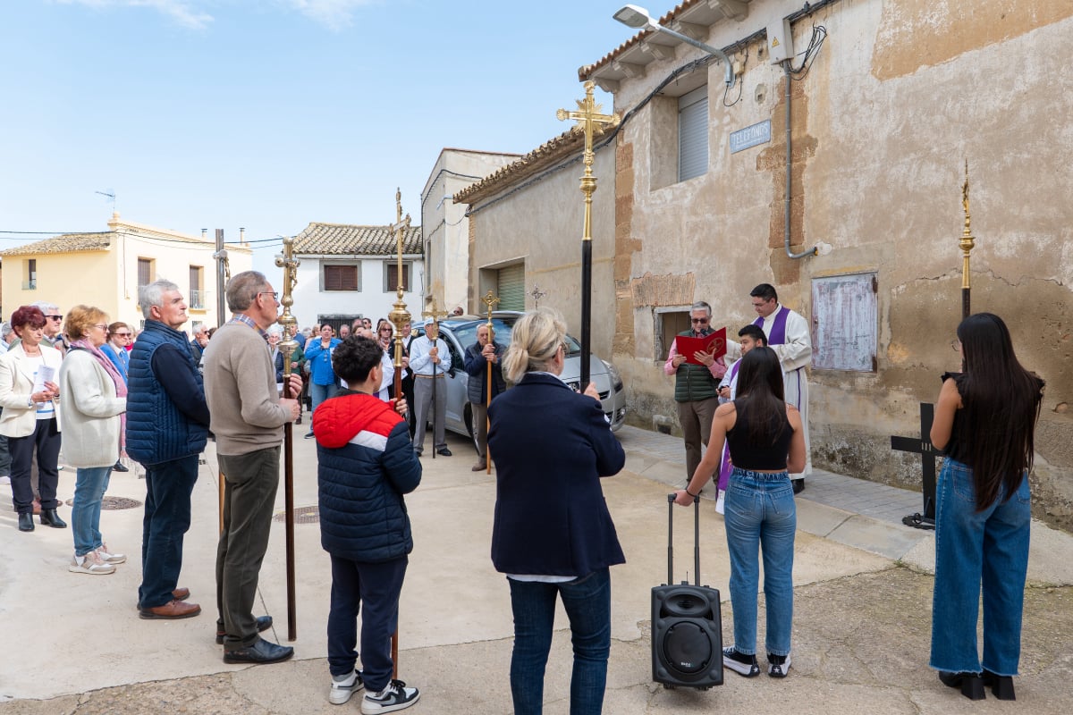 Viacrucis en Alcala del Obispo
