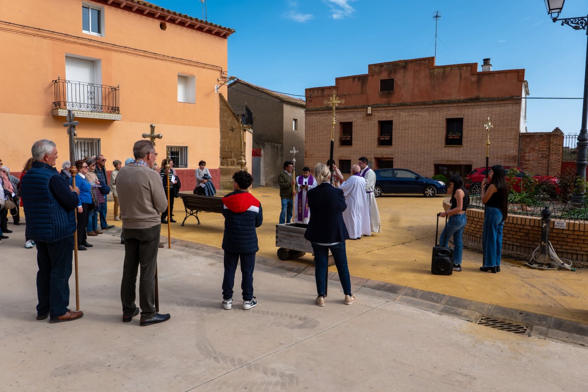 Viacrucis en Alcala del Obispo